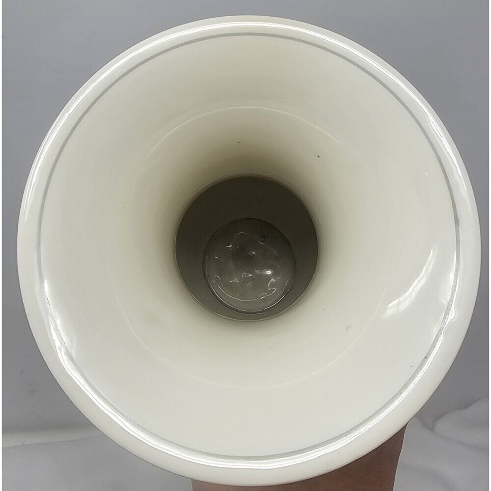 Vintage Schaubach Kunst Floral Tapered Hand Painted Vase Germany 8" Excellent - Picture 13 of 16